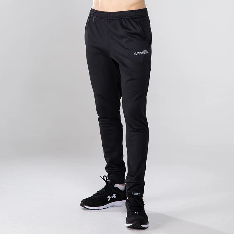 Men's Zack Fleece Skinny Tracksuit Bottoms Black