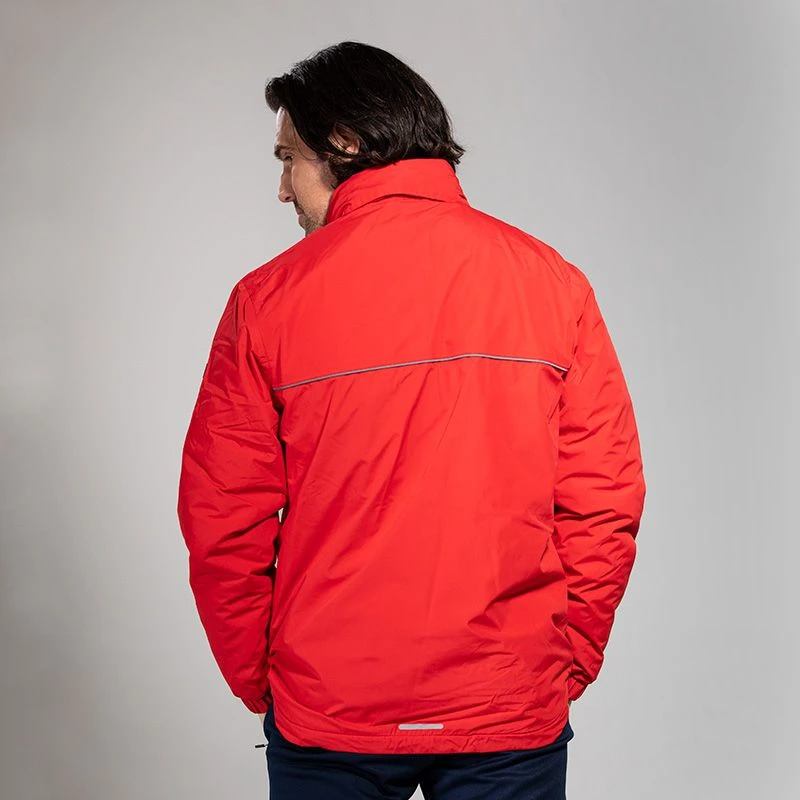 Men's Sloan Fleece Lined Full Zip Jacket Red - Image 2