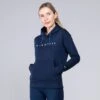 Women's Carrie Fleece Pullover Hoodie Marine / Blue / White