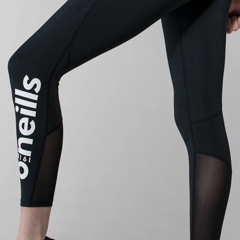 Women's Anya 7/8 Length Leggings Black / White - Image 3