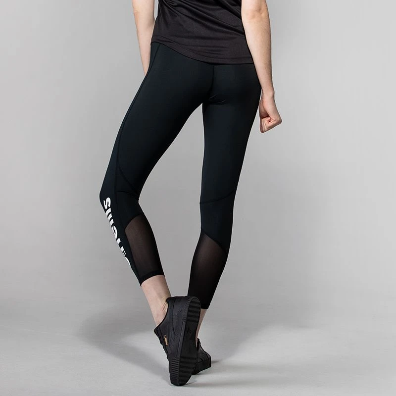 Women's Anya 7/8 Length Leggings Black / White - Image 2