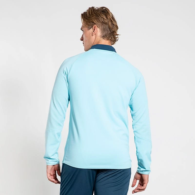 O'Neills Men's Adapt Brushed Half Zip Top Blue / Marine - Image 2