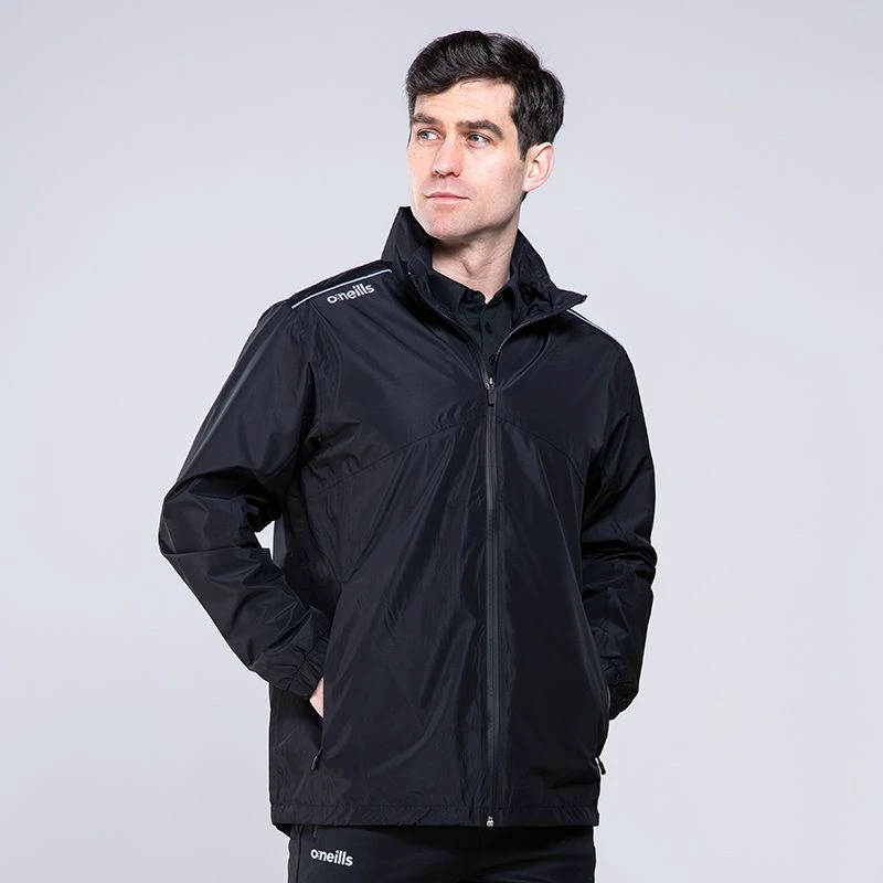 Men's Dalton Rain Jacket Black - Image 2