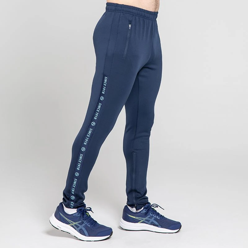 Men's Defender Hybrid Skinny Tracksuit Bottoms Marine / Green - Image 2