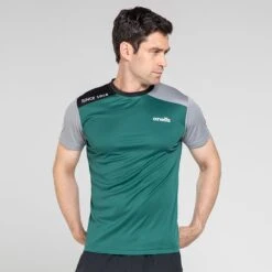 Men's Zack T-Shirt Green / Grey / Black