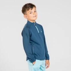O'Neills Kids' Adapt Brushed Half Zip Top Marine / Blue