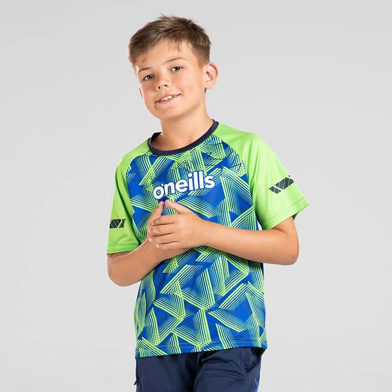 Kids' Coby T-Shirt Green / Marine / Royal