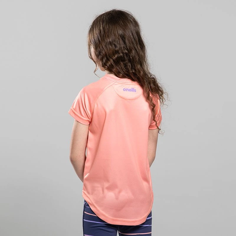 Kids' Rosie T-Shirt Orange / Purple - Image 2