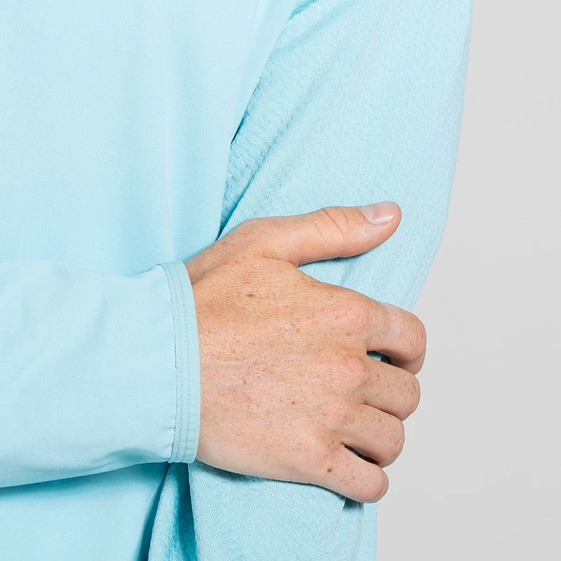 O'Neills Men's Adapt Brushed Half Zip Top Blue / Marine - Image 5