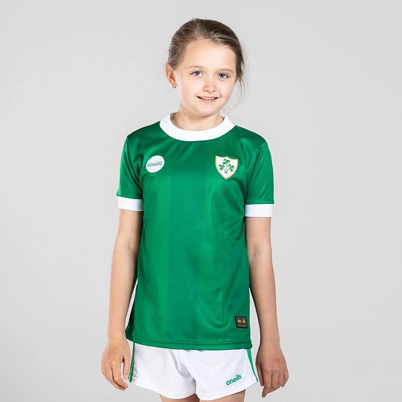 Kids' Ireland Premier Jersey Shamrock Green - Image 2