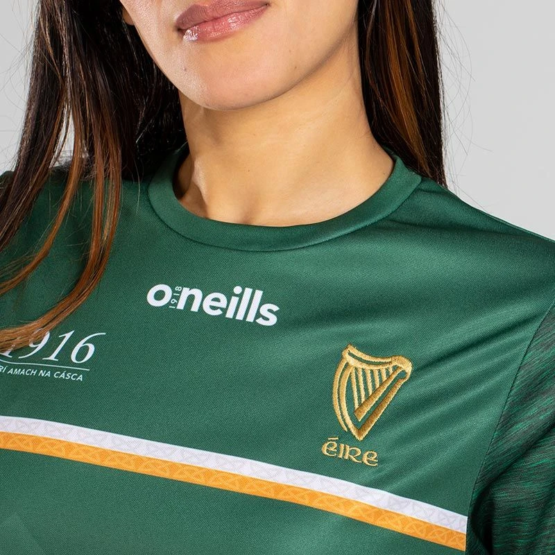 New 1916 Commemoration Women's Fit Jersey Green - Image 3