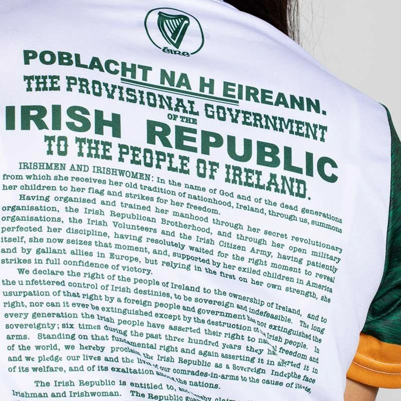 New 1916 Commemoration Women's Fit Jersey White - Image 6