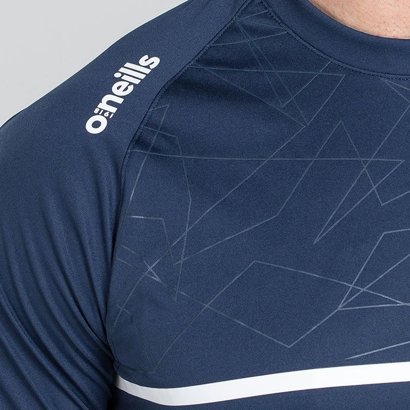 Men's Dolmen T-Shirt Marine / White - Image 3