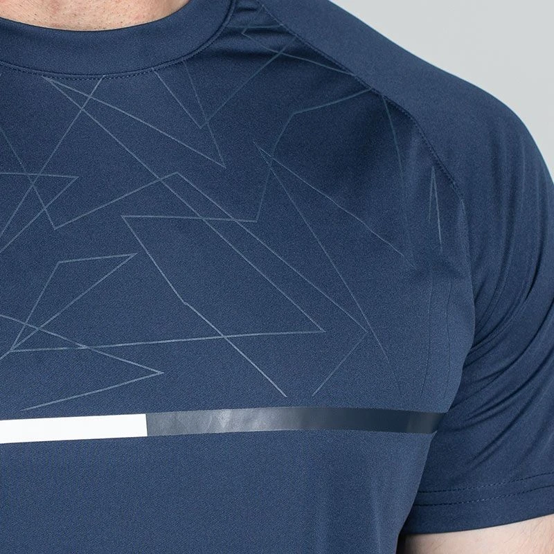 Men's Dolmen T-Shirt Marine / White - Image 4