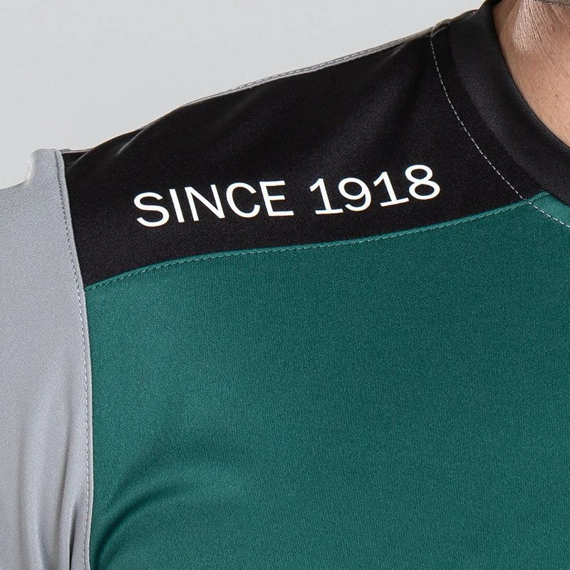 Men's Zack T-Shirt Green / Grey / Black - Image 3