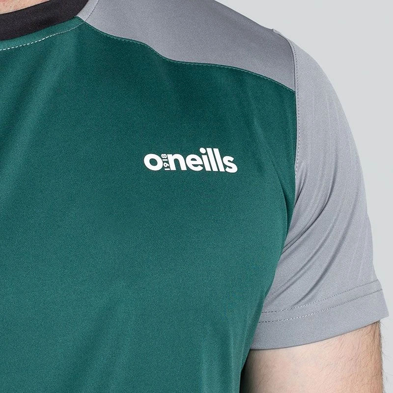 Men's Zack T-Shirt Green / Grey / Black - Image 4