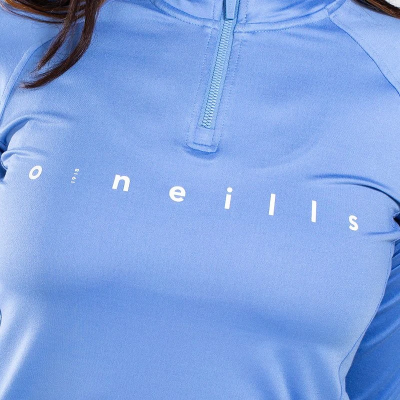 Women's Carrie Half Zip Top Blue / Marine / White - Image 3