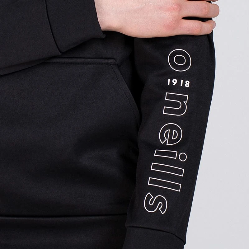 Men's Zack Half Zip Top Black / Silver - Image 7