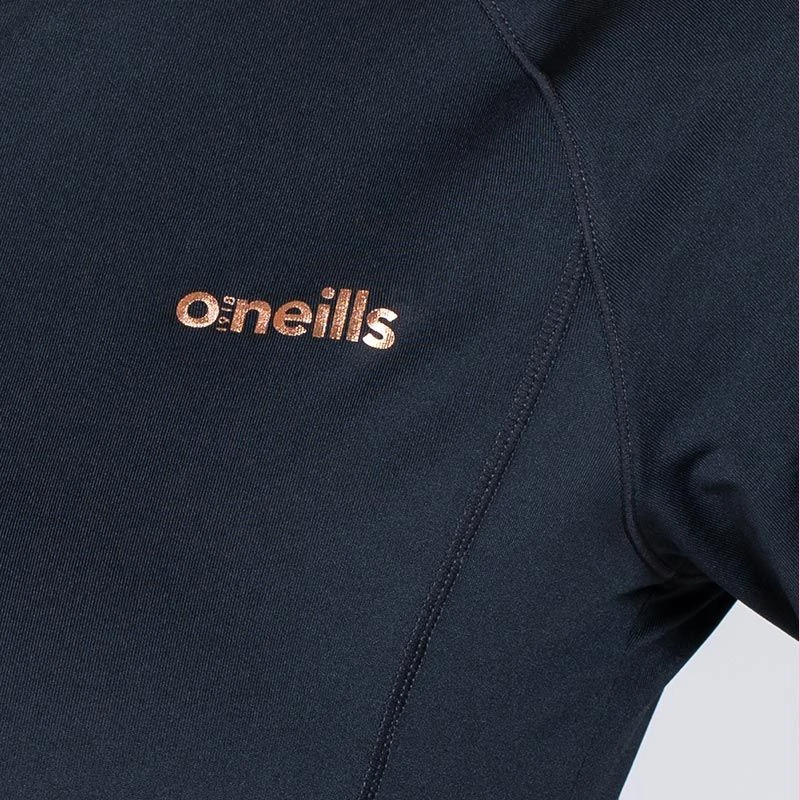 Women's Freya T-Shirt Black / Rose Gold - Image 7