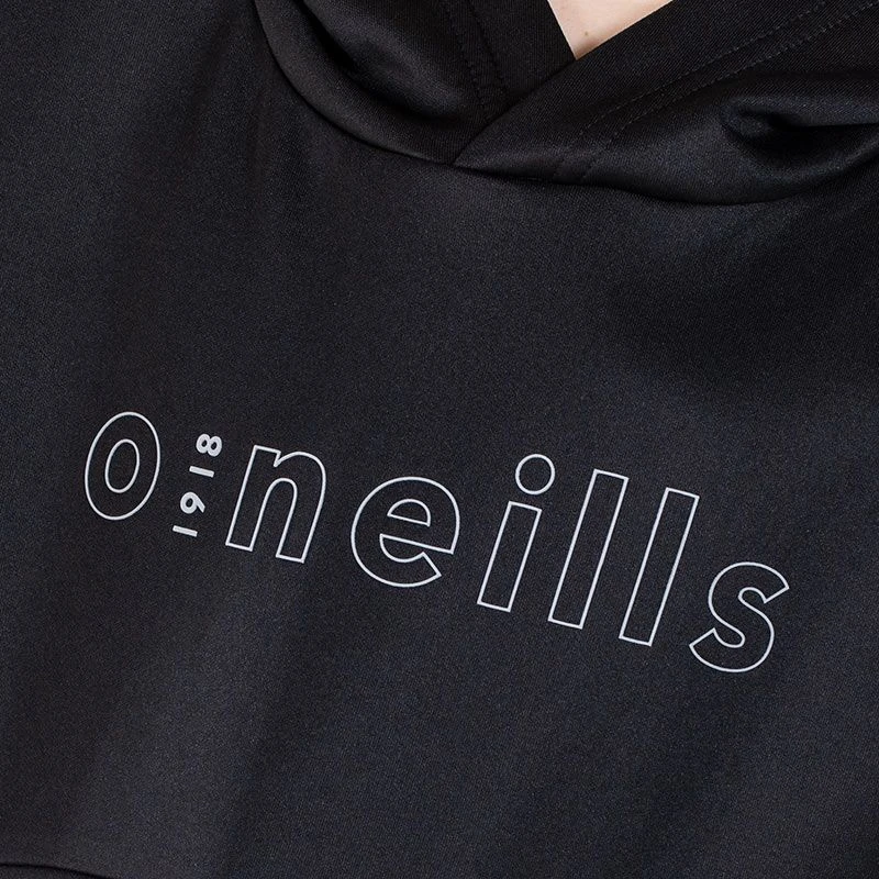 Kids' Cody Hybrid Pullover Hoodie Black / Red / Grey - Image 4