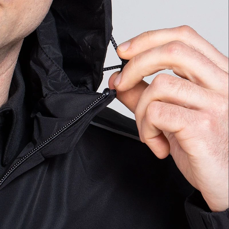 Men's Dalton Rain Jacket Black - Image 6
