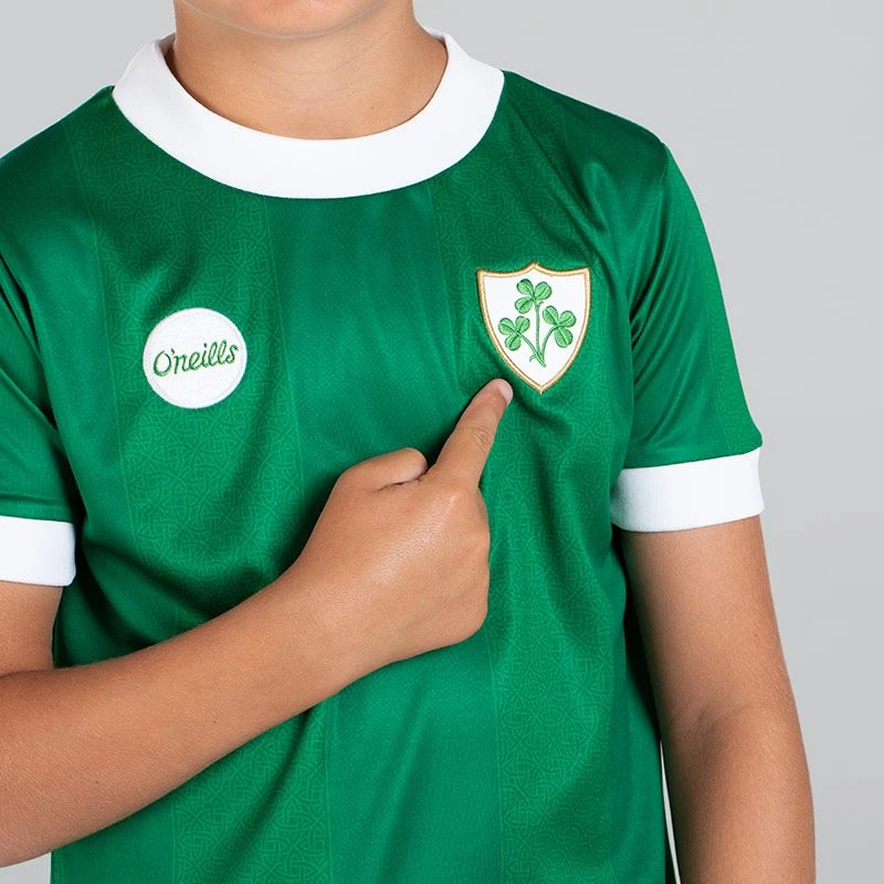 Kids' Ireland Premier Jersey Shamrock Green - Image 6