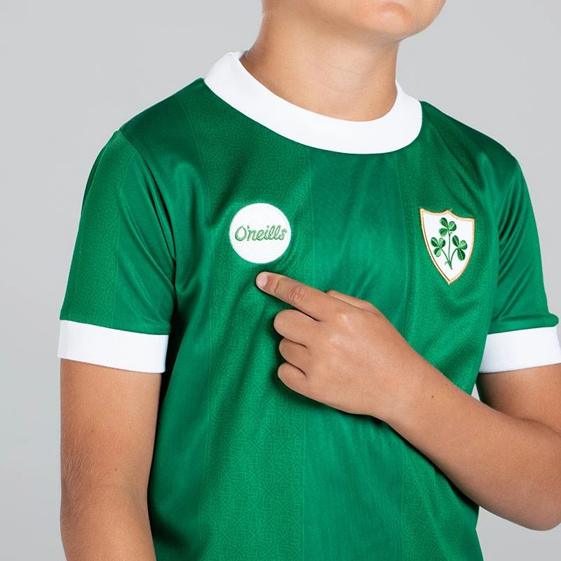 Kids' Ireland Premier Jersey Shamrock Green - Image 7