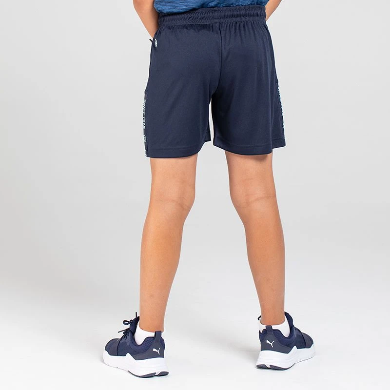 Kids' Defender Training Shorts Marine / Green - Image 3