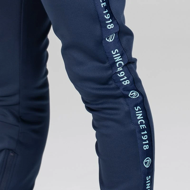 Kids' Defender Hybrid Skinny Tracksuit Bottoms Marine / Green - Image 5