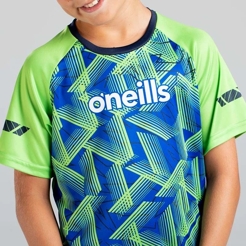 Kids' Coby T-Shirt Green / Marine / Royal - Image 3