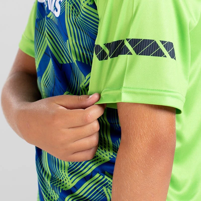 Kids' Coby T-Shirt Green / Marine / Royal - Image 5