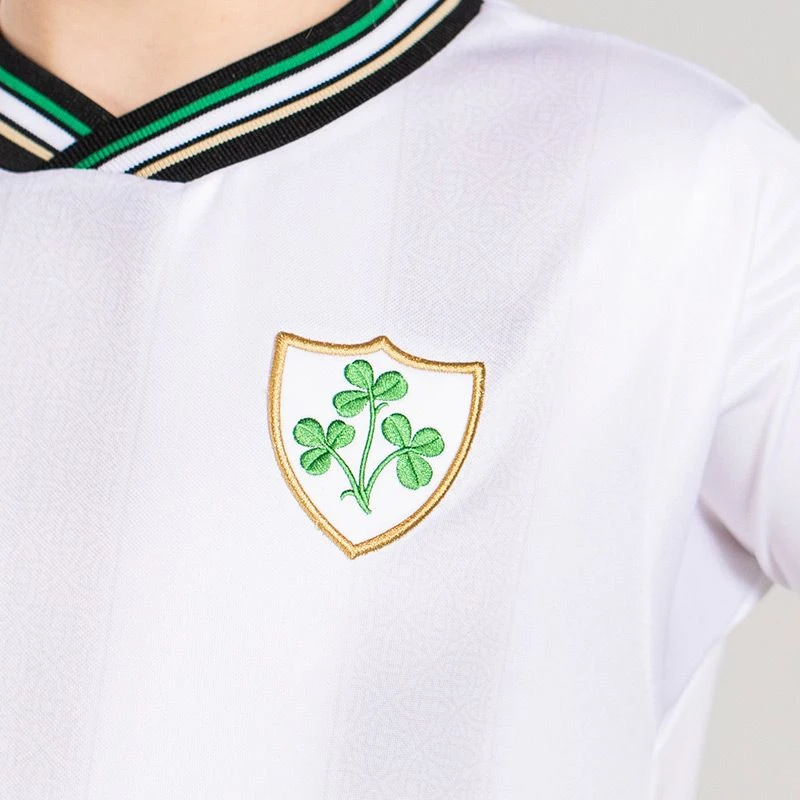 Kids' Ireland Premier Jersey Pearl White - Image 7