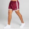 Nelson Shorts Maroon / White