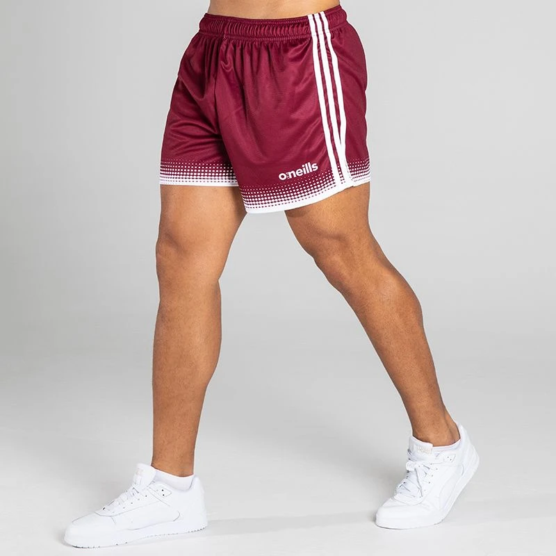 Nelson Shorts Maroon / White