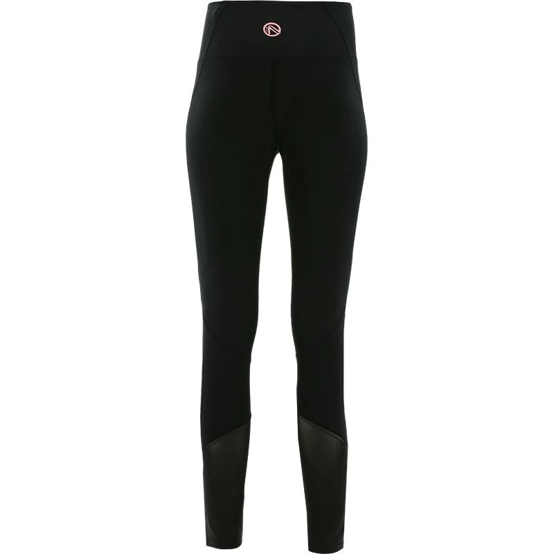 Women's Anya 7/8 Length Leggings Black / Pink - Image 6