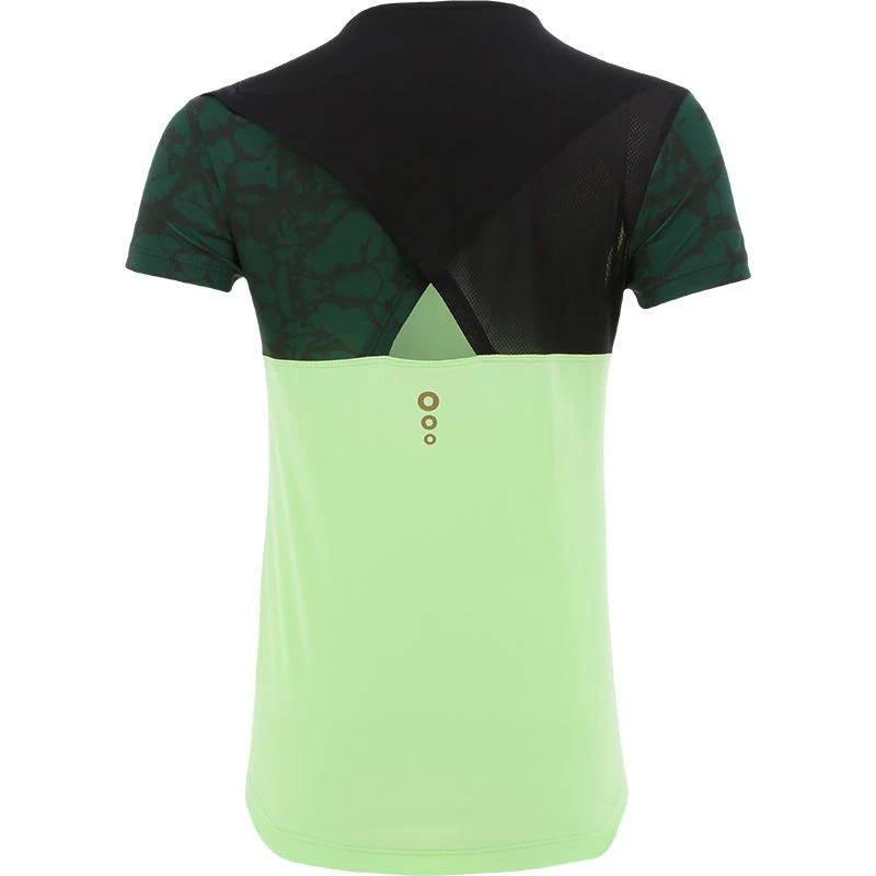 Women's Arabella T-Shirt Green / Black / Green - Image 2