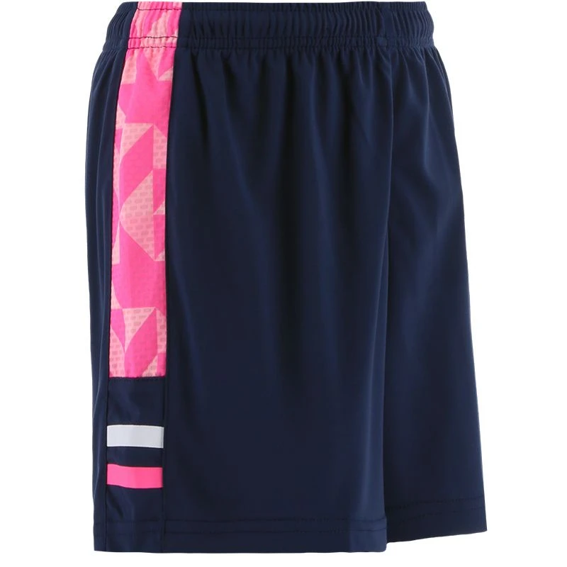 Kids' Aragon Shorts Marine / Pink / White - Image 3