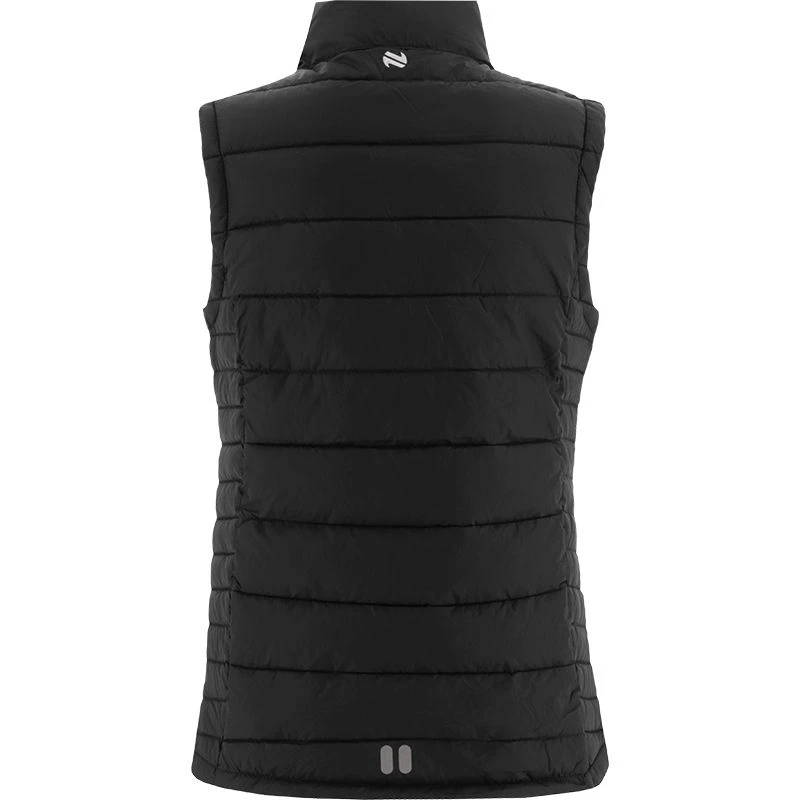 Women's Ash Lightweight Padded Gilet Black - Image 2