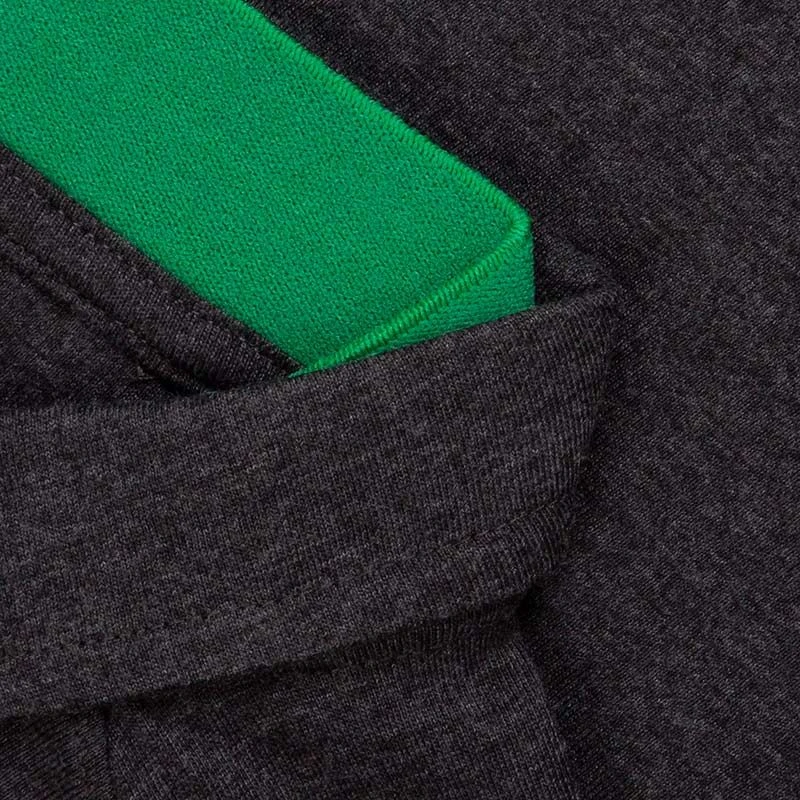 Kids' Aspen Polo Marl Black / Emerald - Image 5