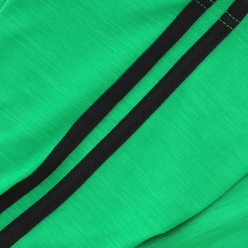 Kids' Auckland Brushed Half Zip Top Green / Black - Image 4