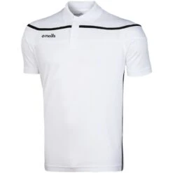 Men's Auckland Polo Shirt White / Black