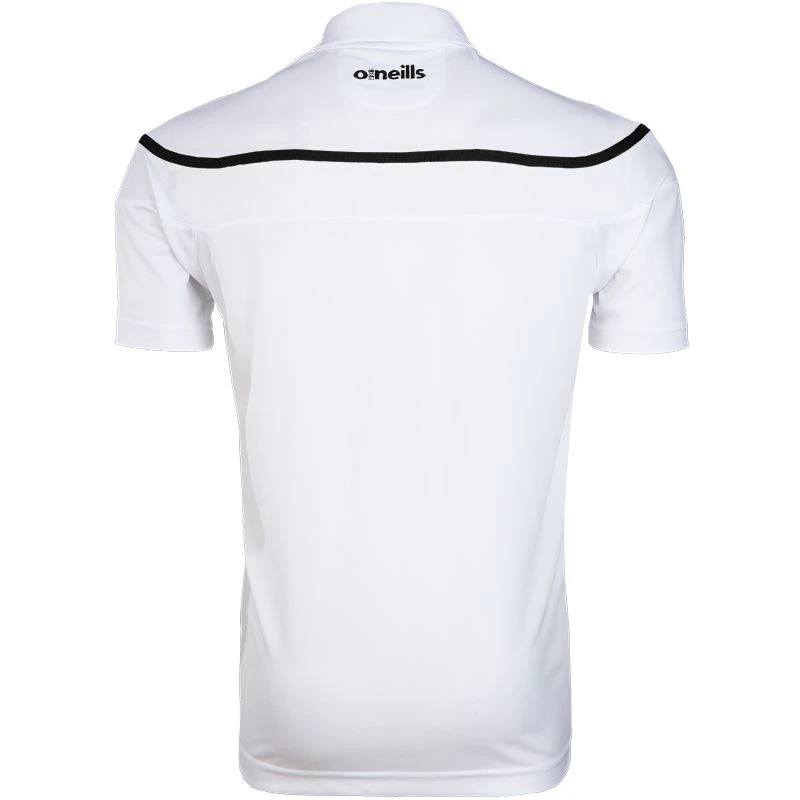 Kids' Auckland Polo Shirt White / Black - Image 2