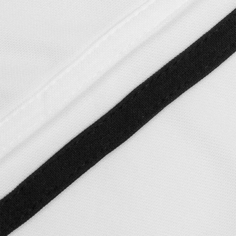 Kids' Auckland Polo Shirt White / Black - Image 3