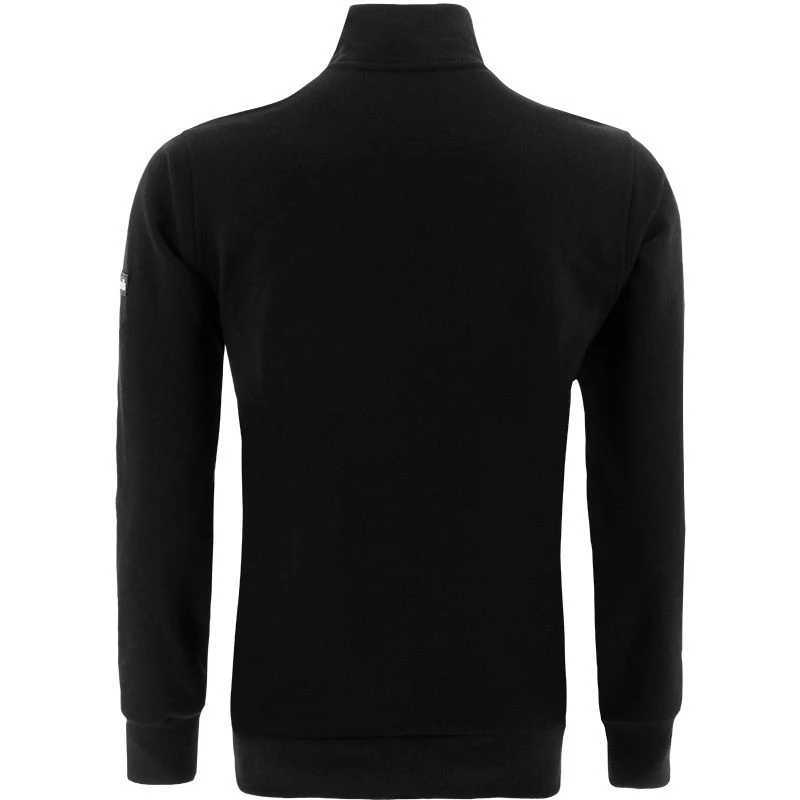 Men's Breaker Half Zip Fleece Black - Image 2