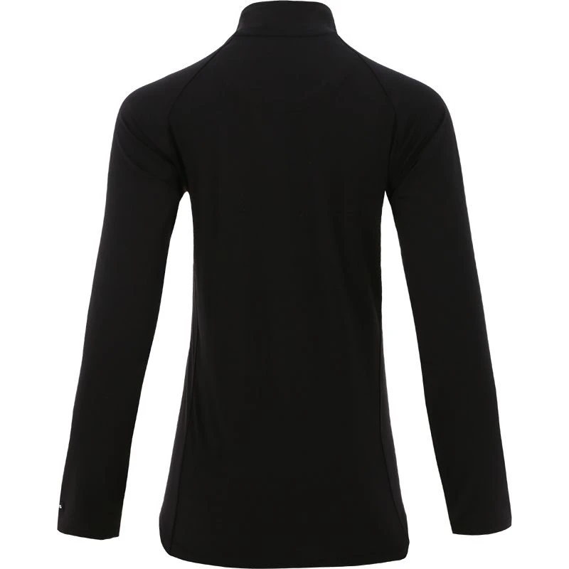 Women's Carrie Half Zip Top Black / White - Image 2