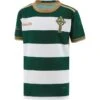 Celtic Cross Hooped Kids' Jersey Green / White