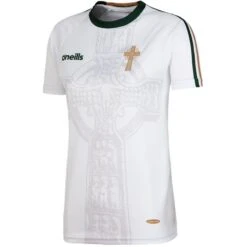 Women's Celtic Cross Jersey White