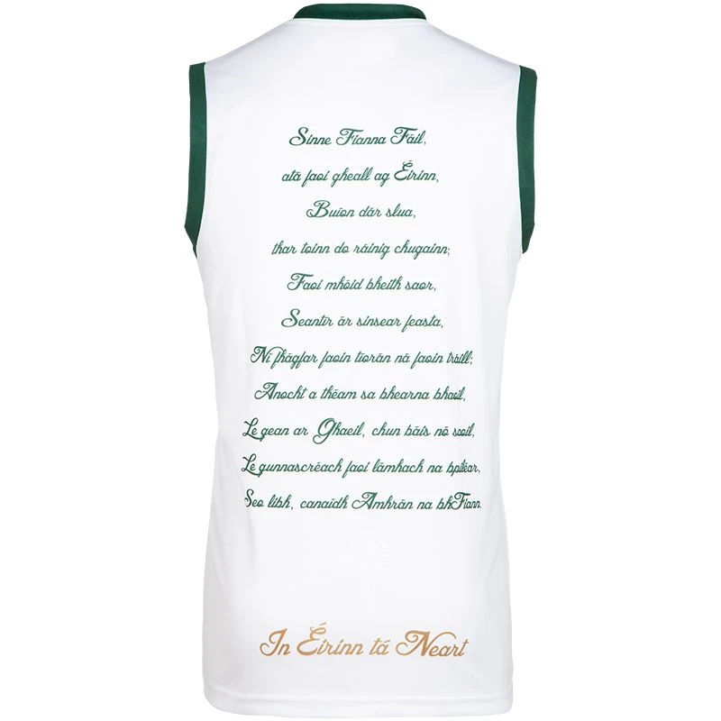 Celtic Cross Vest White - Image 2