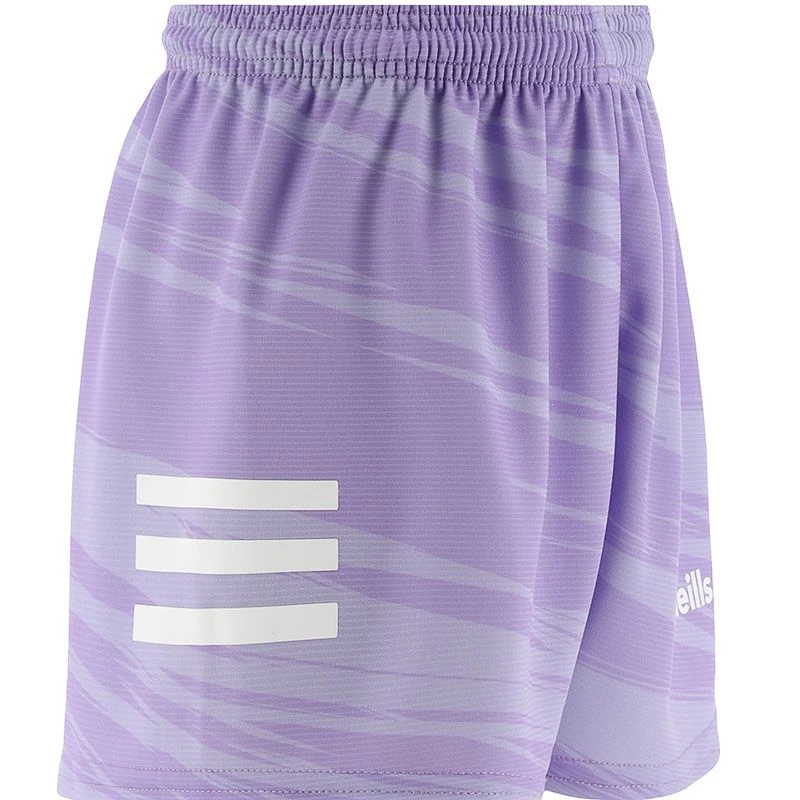Kids' Connell Shorts Purple / White - Image 2