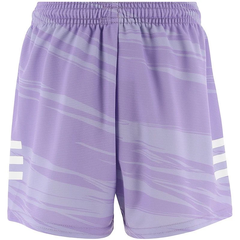 Kids' Connell Shorts Purple / White - Image 3